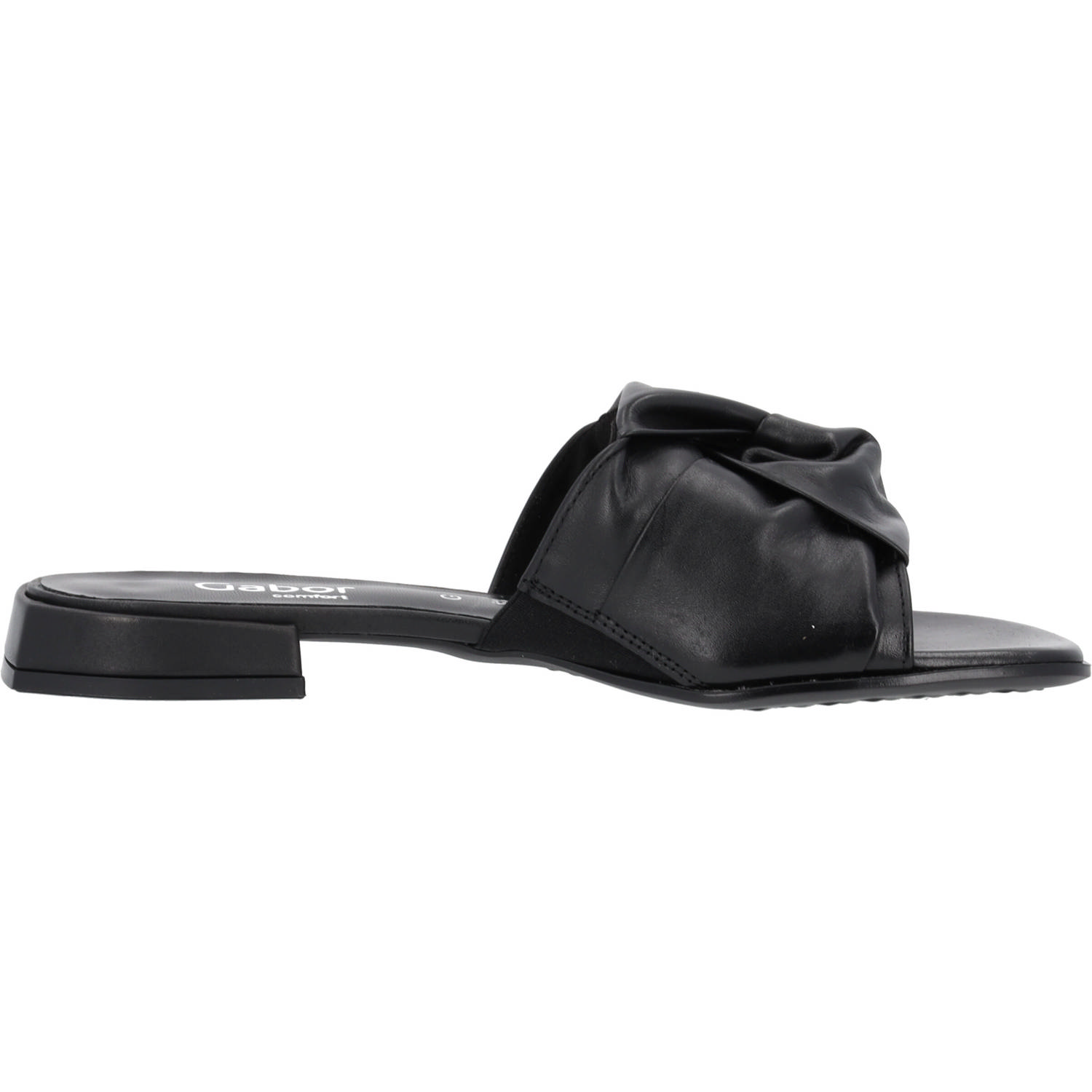 Gabor Comfort 2.803, Plateau-Pantoletten, Damen, schwarz (LDS)