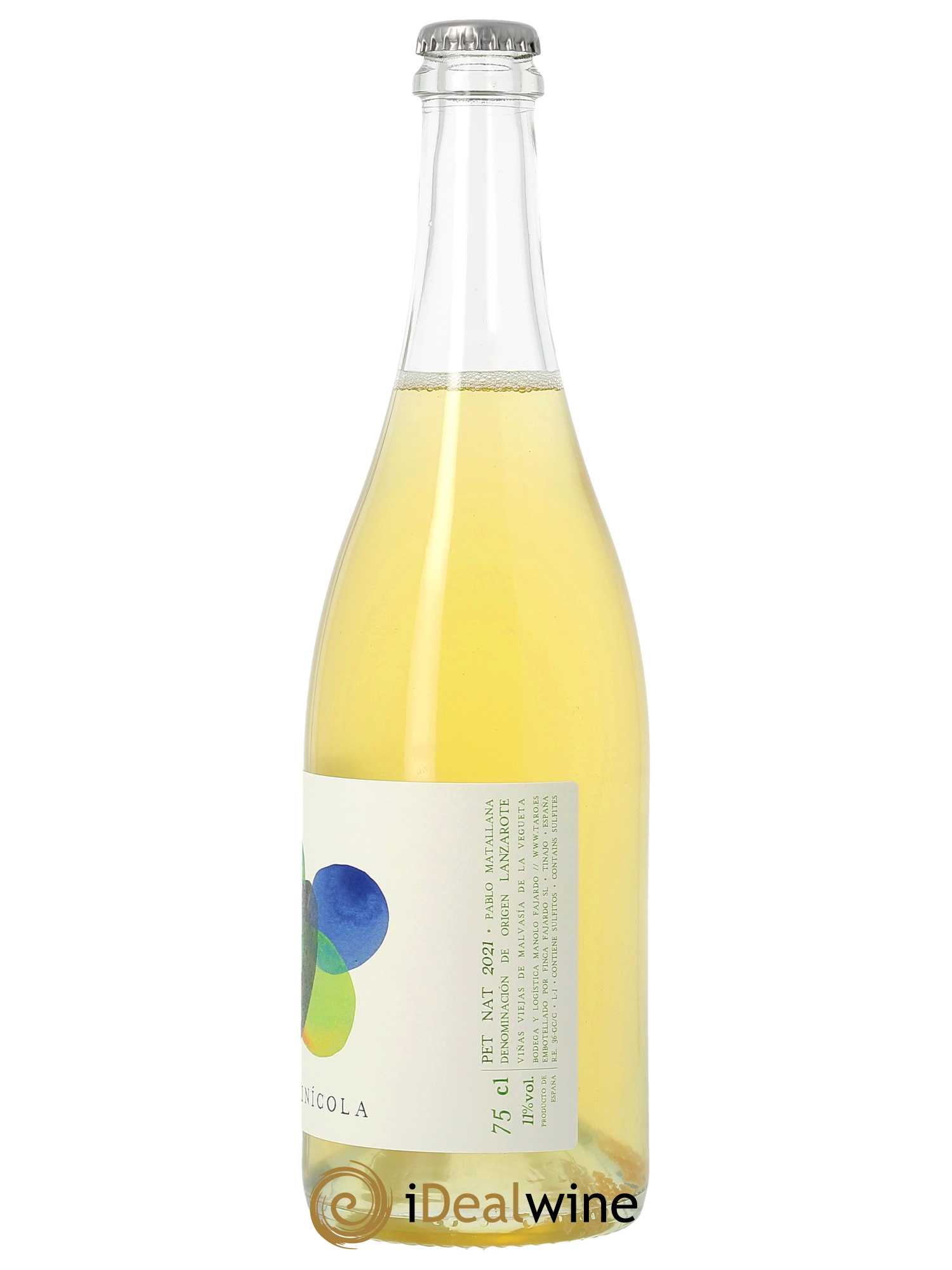 Vinos de Lanzarote Pet Nat Taro Vinícola  2021 - Lot de 1 Bouteille
