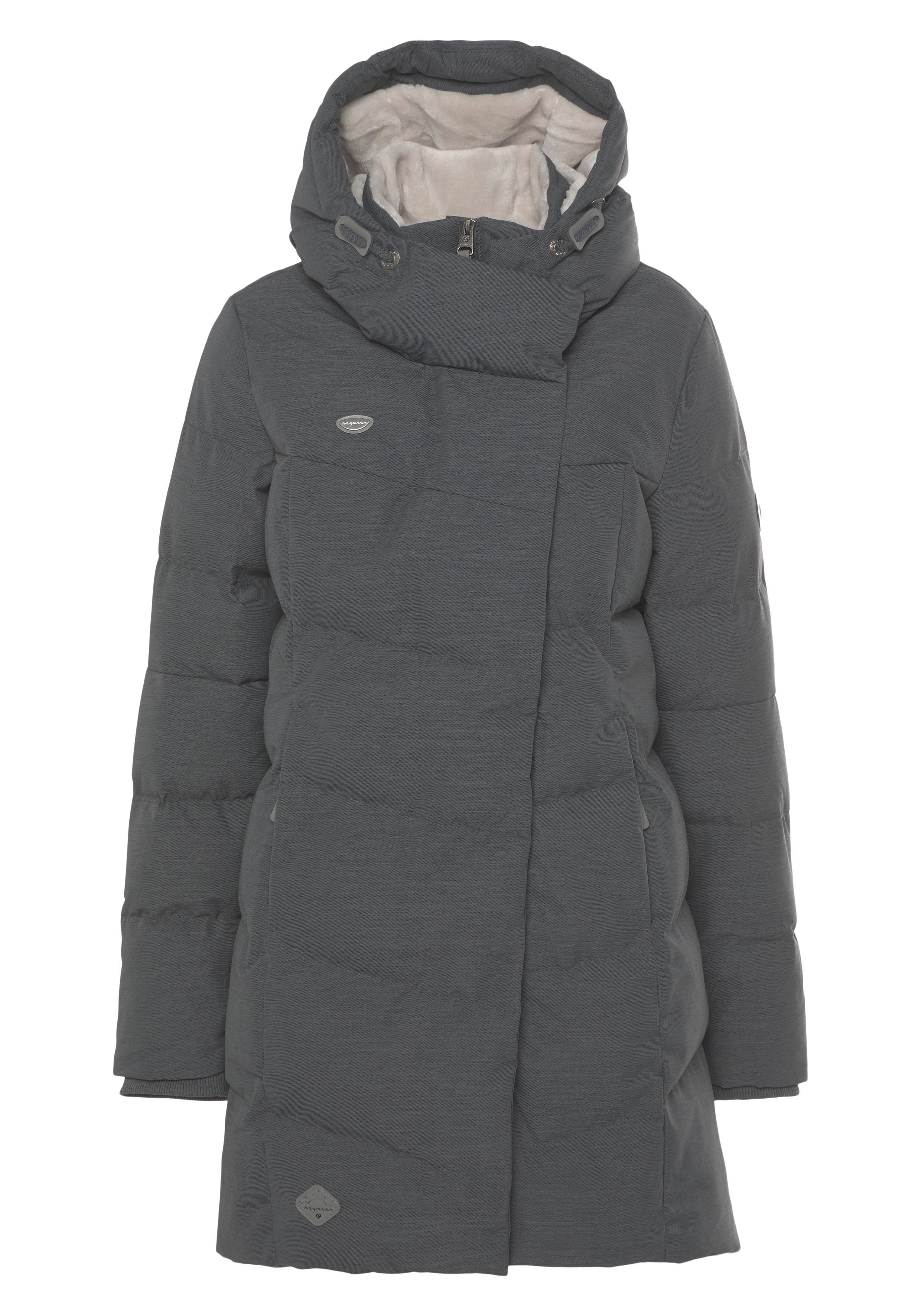 Ragwear Steppjacke PAVLINNA O stylischer, gesteppter Winterparka mit Kapuze