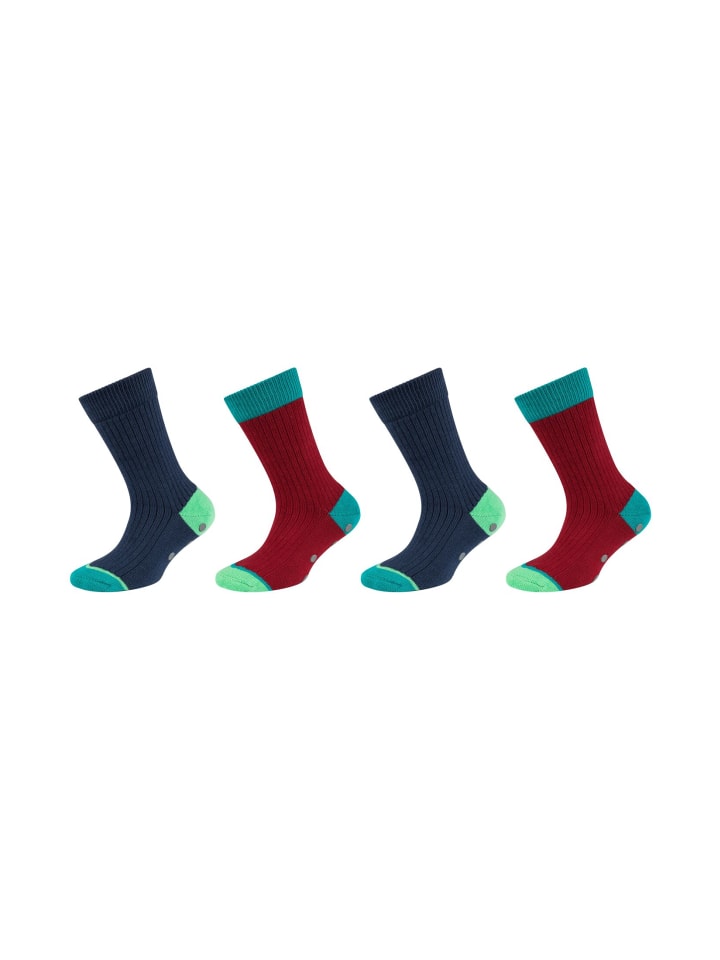 S. Oliver Socken 4er Pack warm & cozy in biking red günstig kaufen