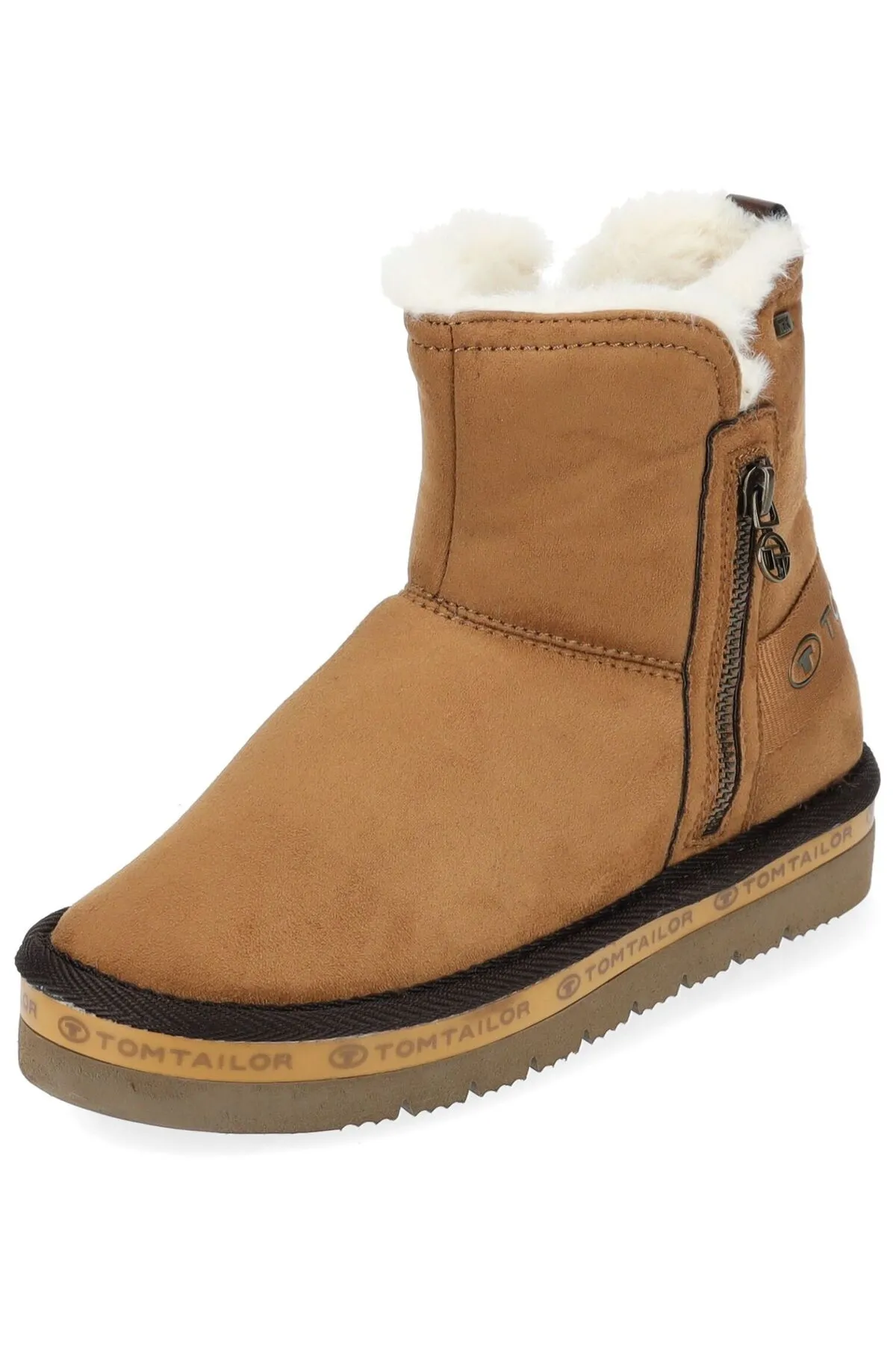 Tom Tailor  Stiefelette - Braun - Flacher Absatz