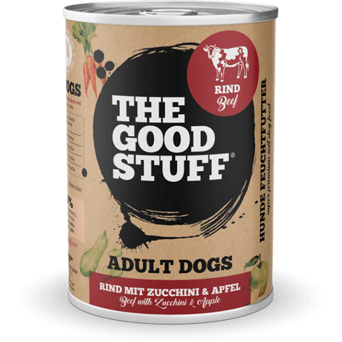 The Goodstuff Adult Rind mit Zucchini & Apfel kaufen bei ZooRoyal
