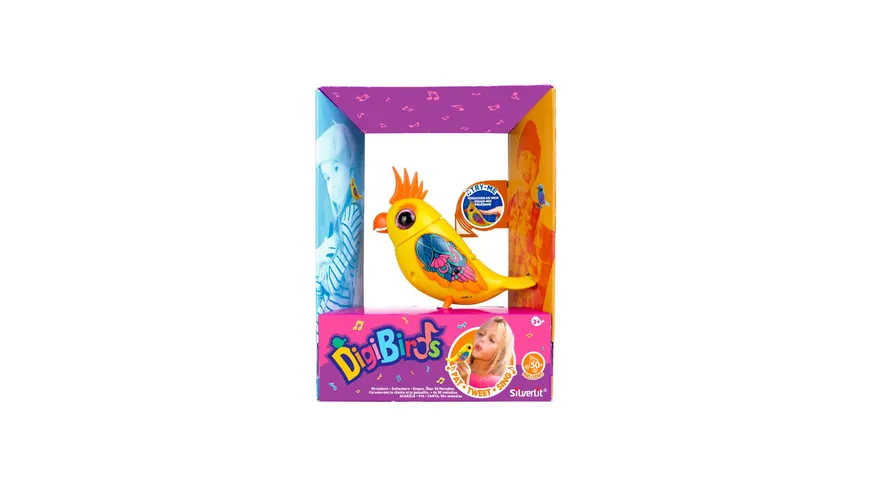 Silverlit Digi Friends - 88600 Digi Birds - Single Pack, 1 Stück, sortiert