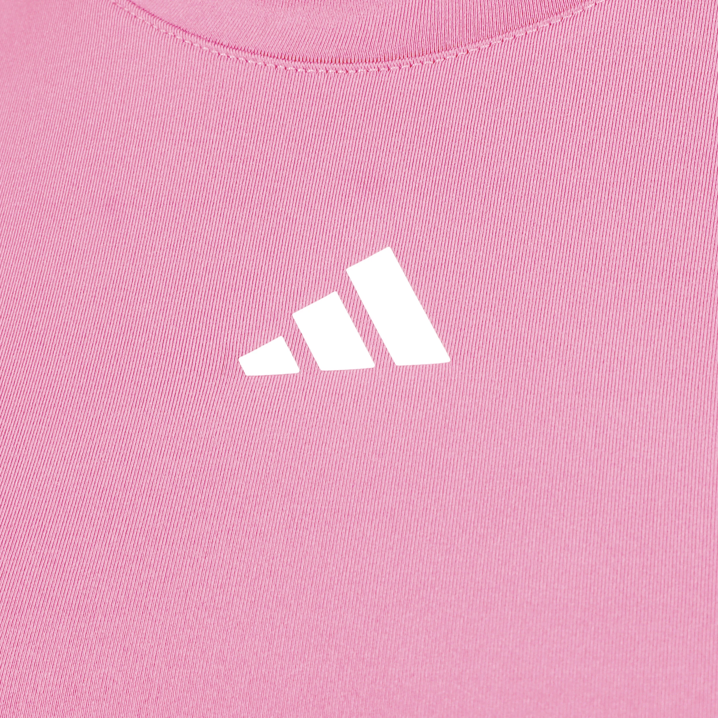 Training ES 3 Stripes Tank-Top Damen - Pink, Weiß