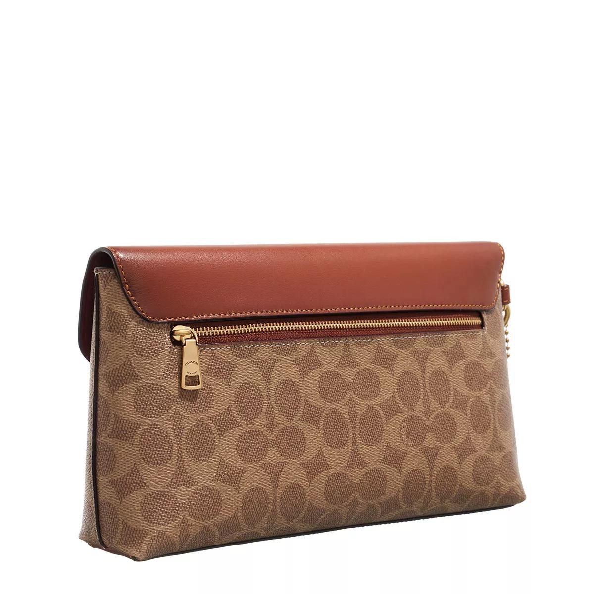 COACH Handtaschen braun Clutch