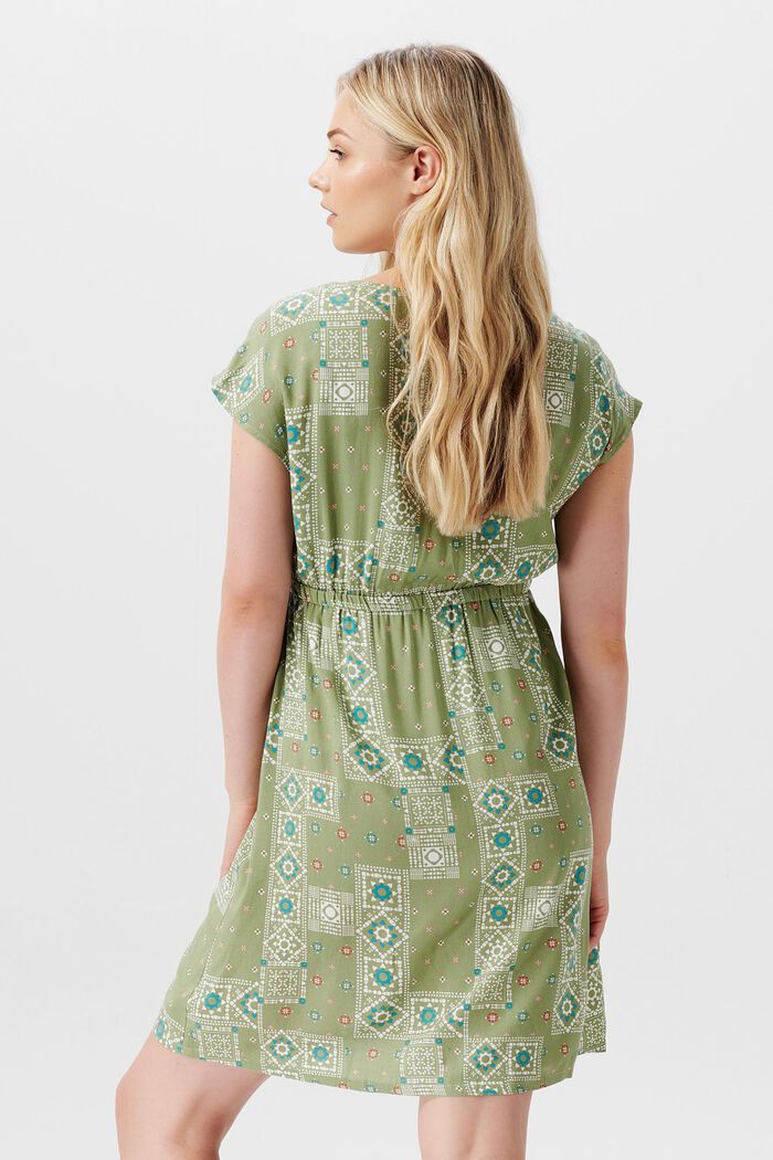 Bedrucktes Kleid mit Stillfunktion