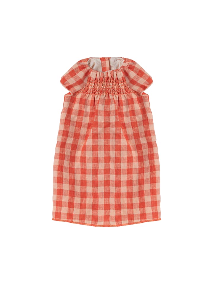Maileg Hase Bunny Size 5 im Rot Orange kariertem Kleid 64 cm günstig kaufen onesize
