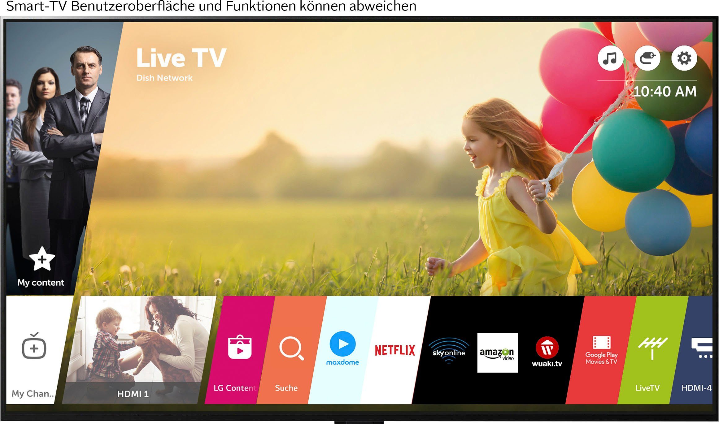 LG OLED83G29LA OLED-Fernseher (210 cm/83 Zoll, 4K Ultra HD, Smart-TV, OLED evo, α9 Gen5 4K AI-Prozessor, Brightness Booster Max)
