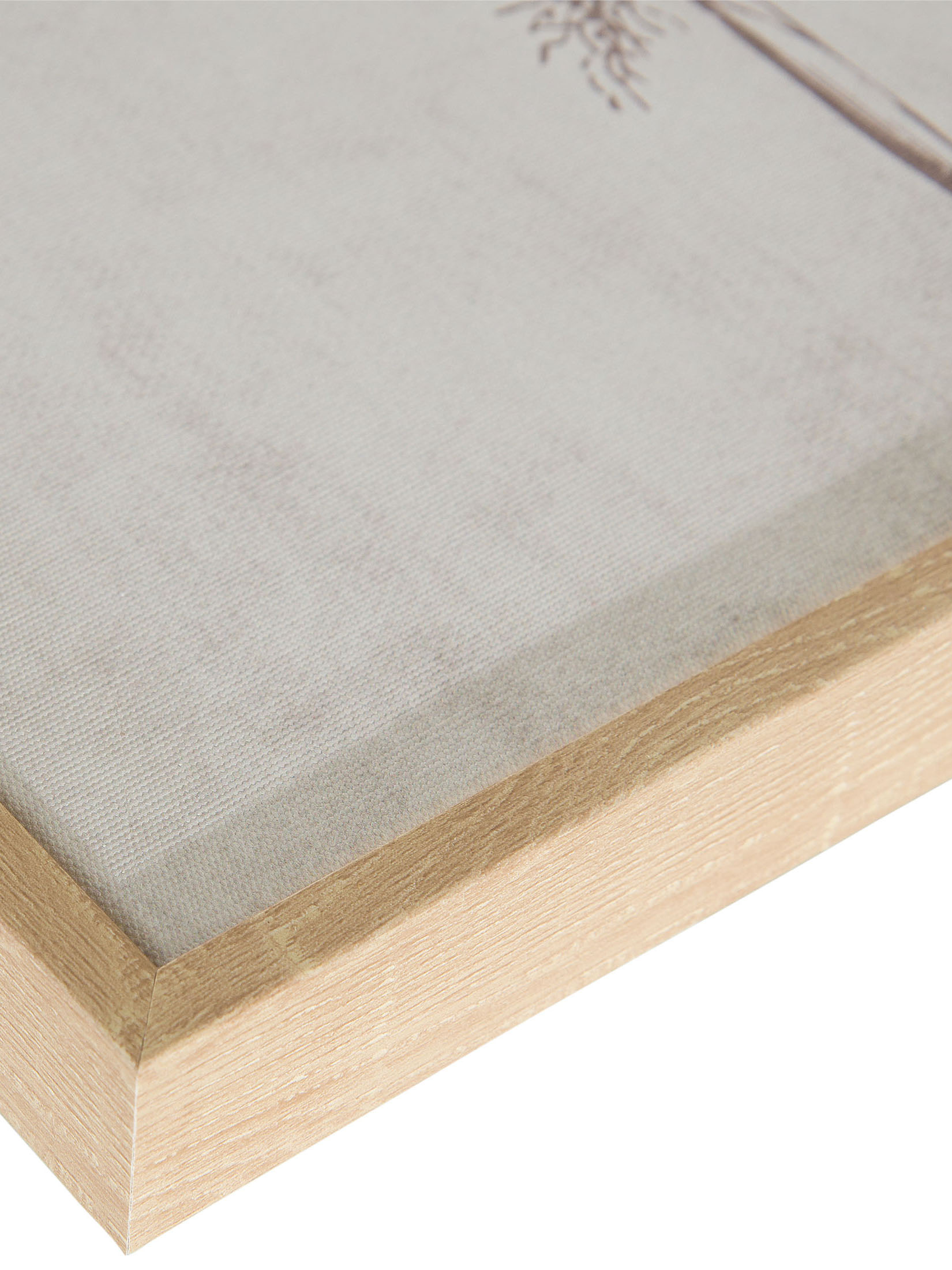 Kertano Leinwand-Druck-gerahmt, Beige