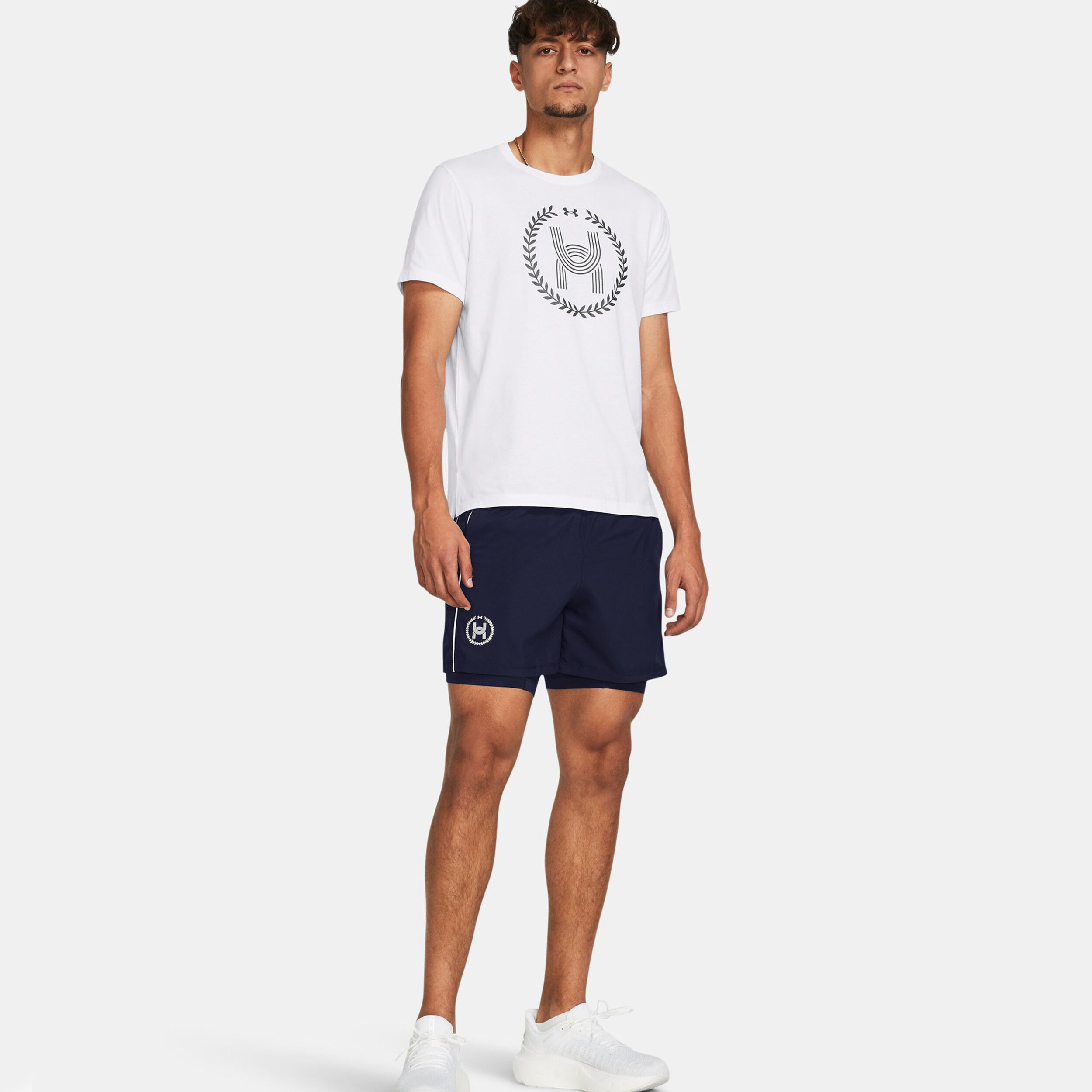 Run Everywhere Shorts Herren - Dunkelblau, Schwarz