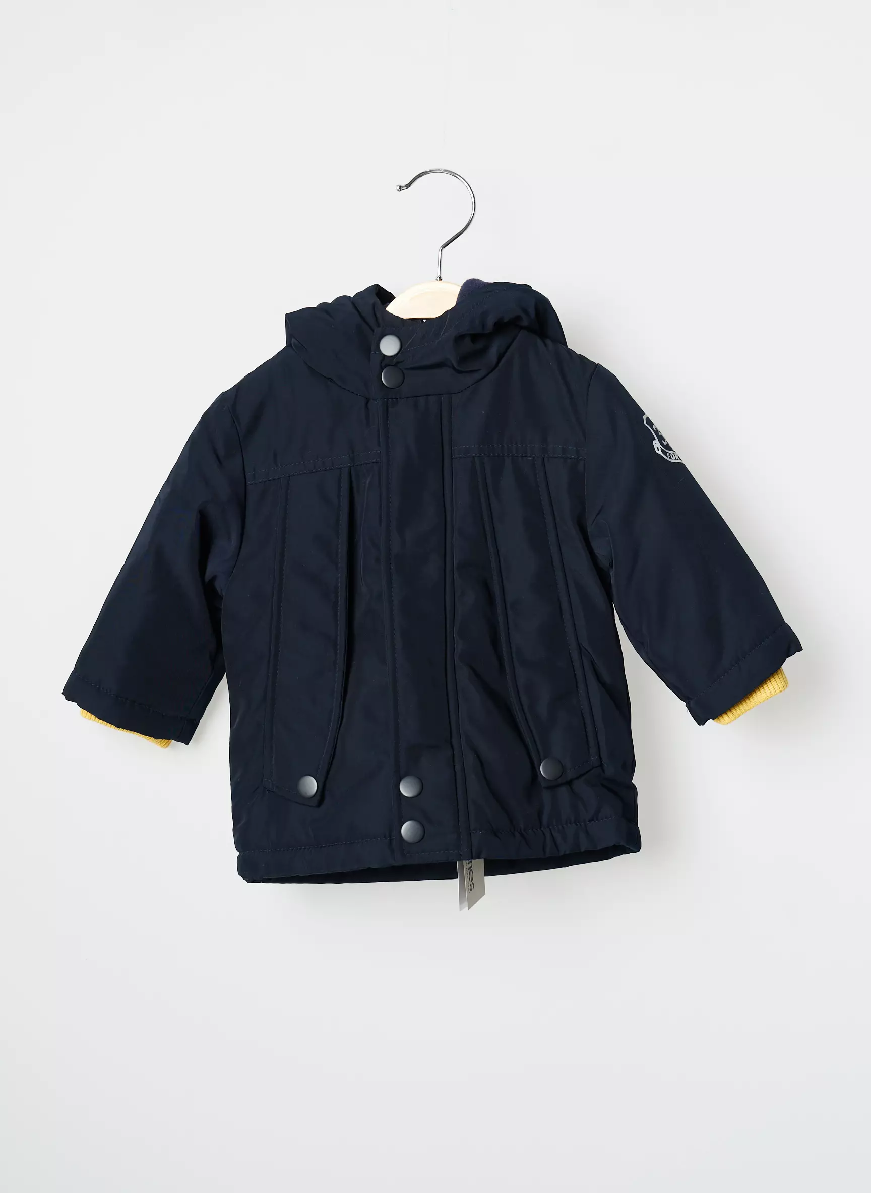 3 Pommes Parkas Garcon couleur bleu