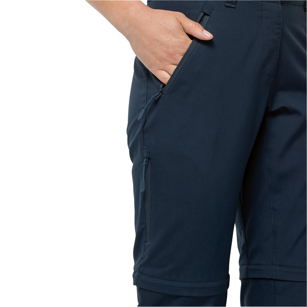 ACTIVE TRACK ZIP OFF PANTS W Damen - Softshellhose