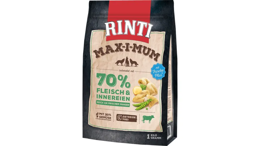 RINTI Hundetrockenfutter MAX-I-MUM Pansen 1 kg