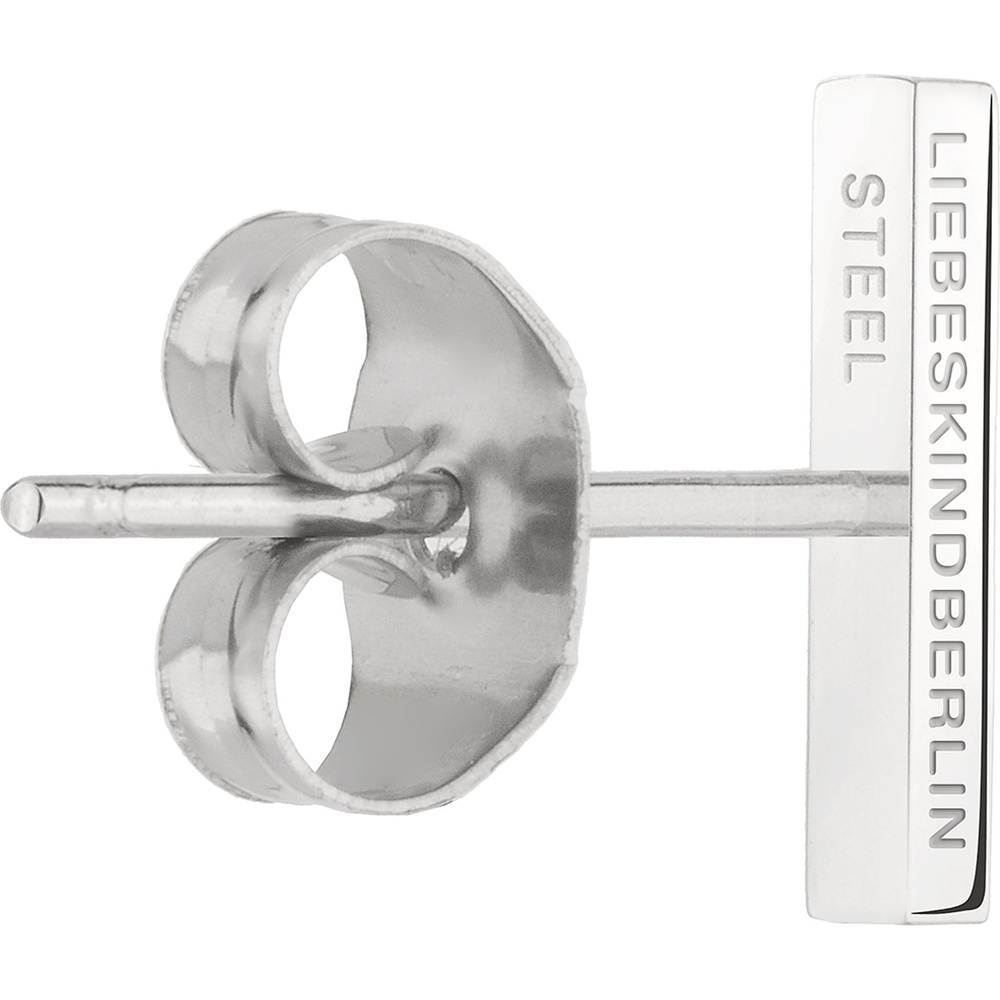 Liebeskind Boucles d'oreilles à fermoir à poussette Acier inoxydable Boucles d'oreilles