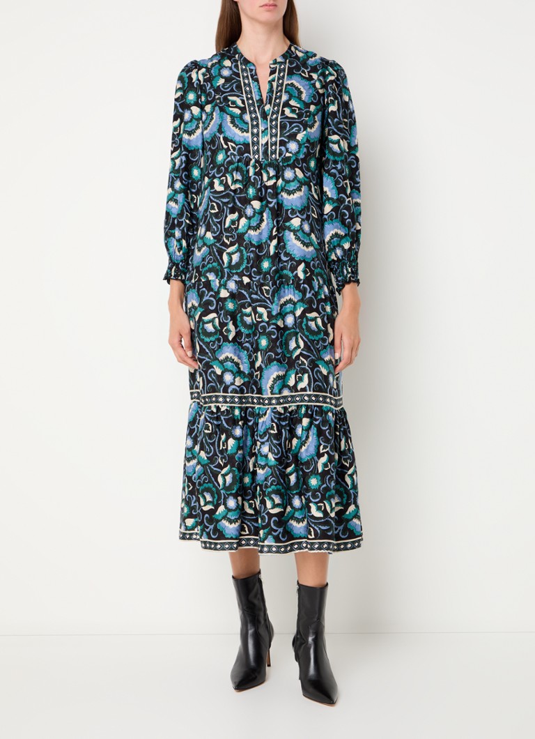 Vestido midi Sanda con estampado floral de Gerard Darel