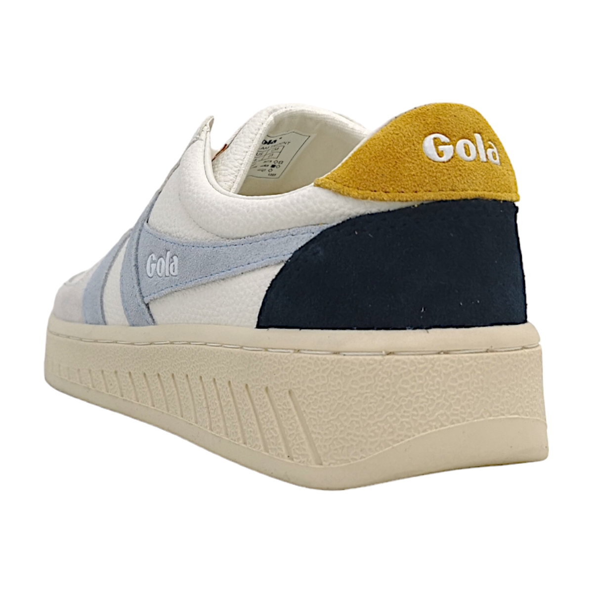 Gola Grand Slam Trident CLA415 Weiß White/Ice Blue/Sun