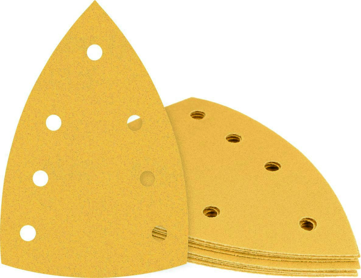 Bosch Blue Accessories 2608901166 Expert C470 Șmirghel cu 7 găuri pentru șlefuitoare multifuncționale 100 x 150 mm, K320 10 bucăți