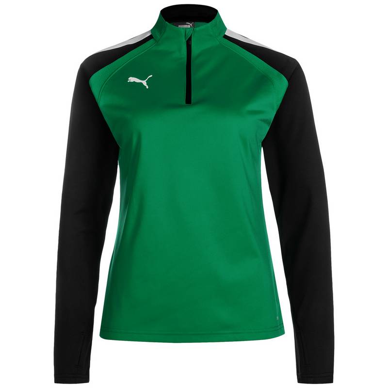 PUMA TeamLIGA 1/4 Zip Funktionssweatshirt Damen