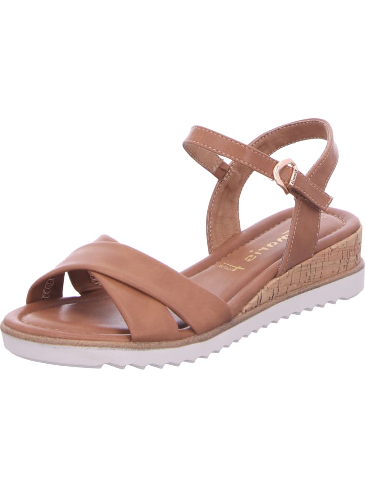 Tamaris Keilsandalette in braun günstig kaufen