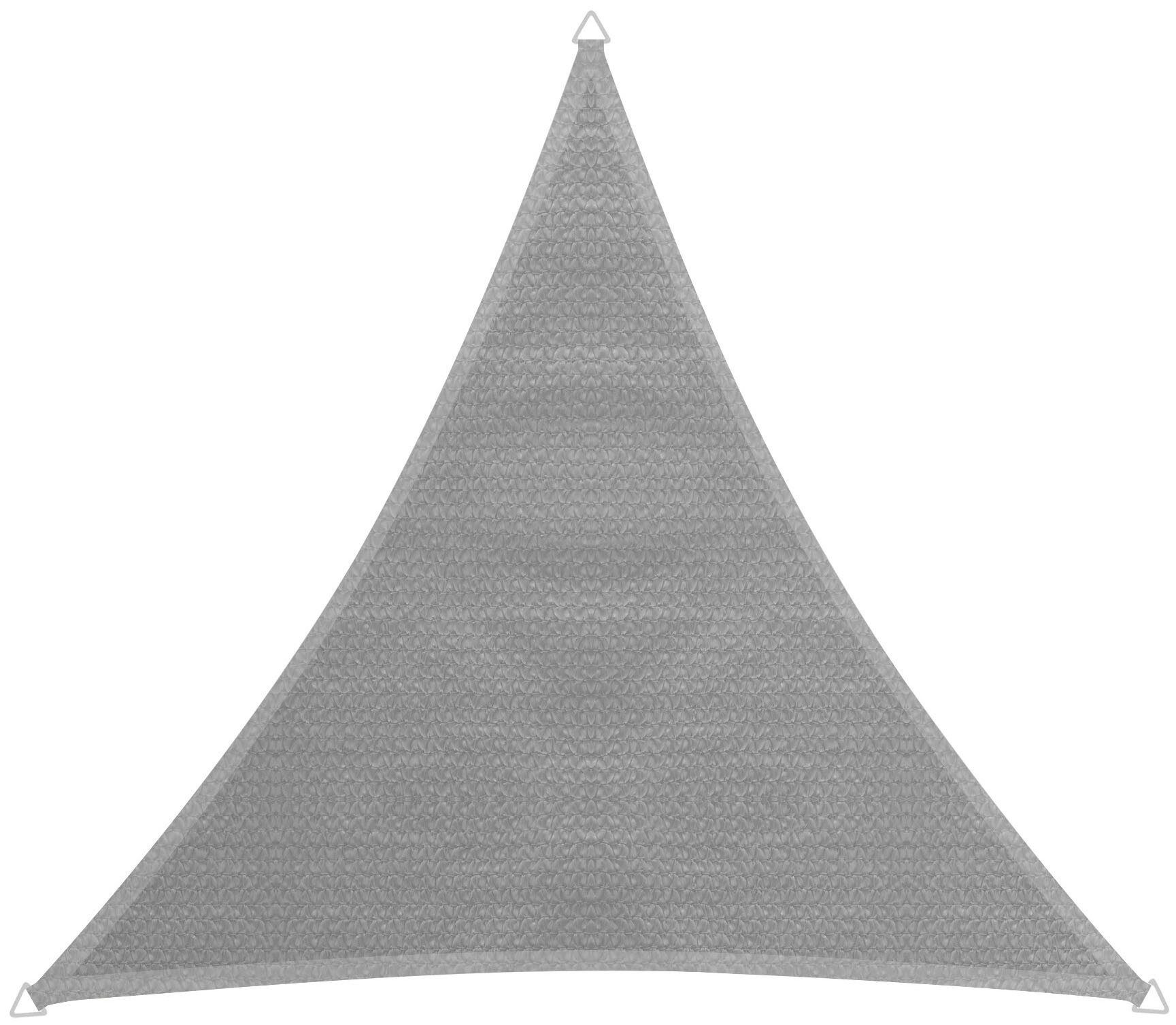 Windhager Sonnensegel Capri Dreieck, 4x4x4m, grau