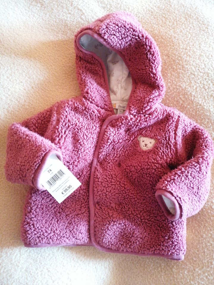Steiff Fleecejacke in Pink günstig kaufen 74