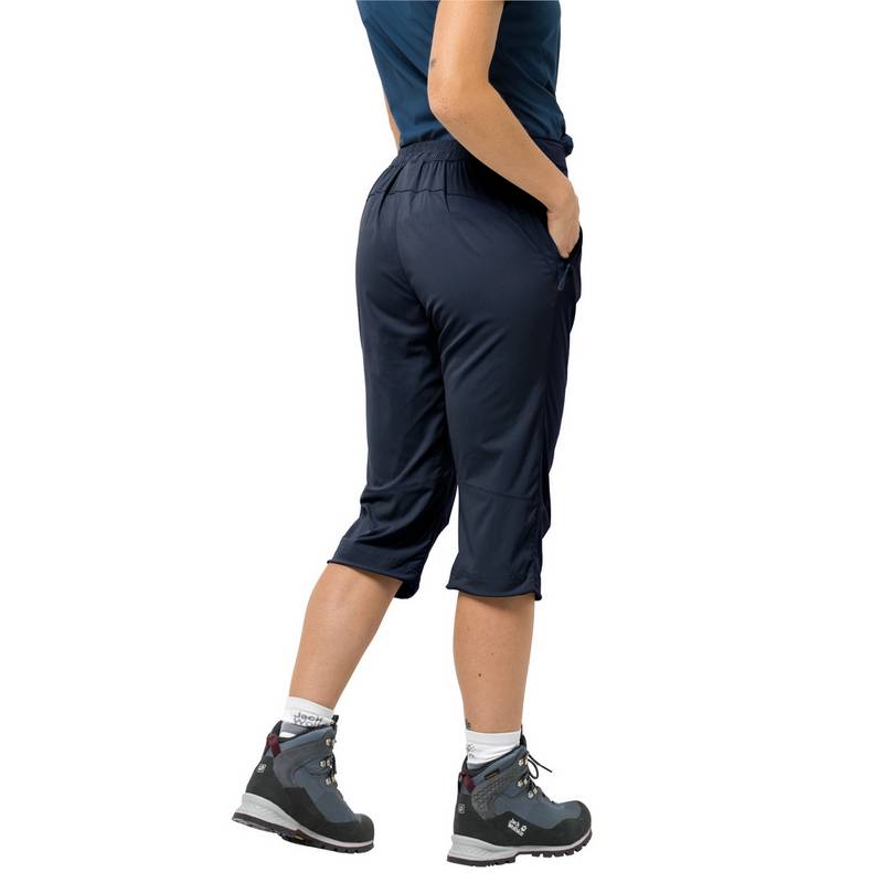 Jack Wolfskin ACTIVATE LIGHT 3/4 PANTS Softshellhose Damen