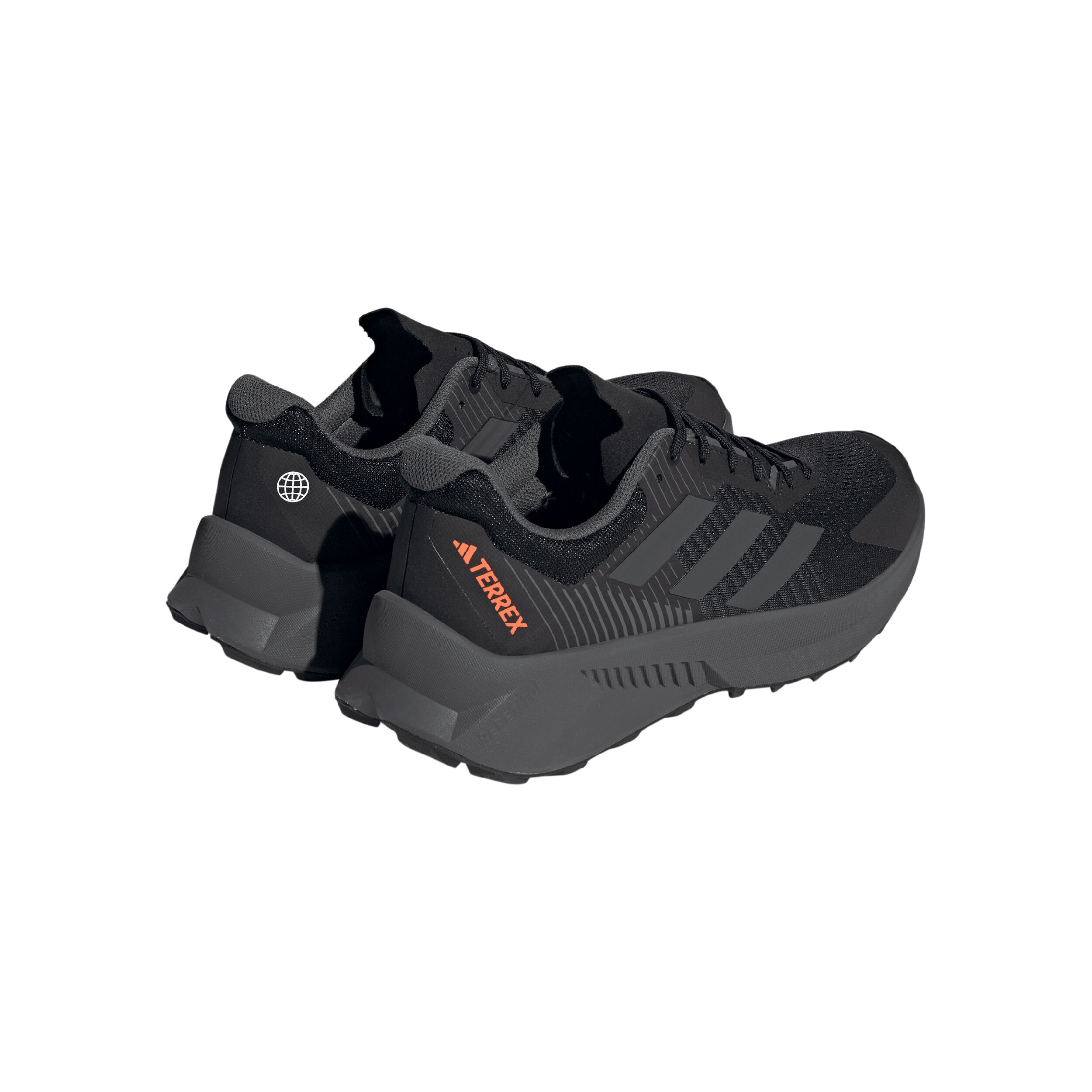 Terrex Soulstride Flow Trailschuh Herren - Schwarz, Grau