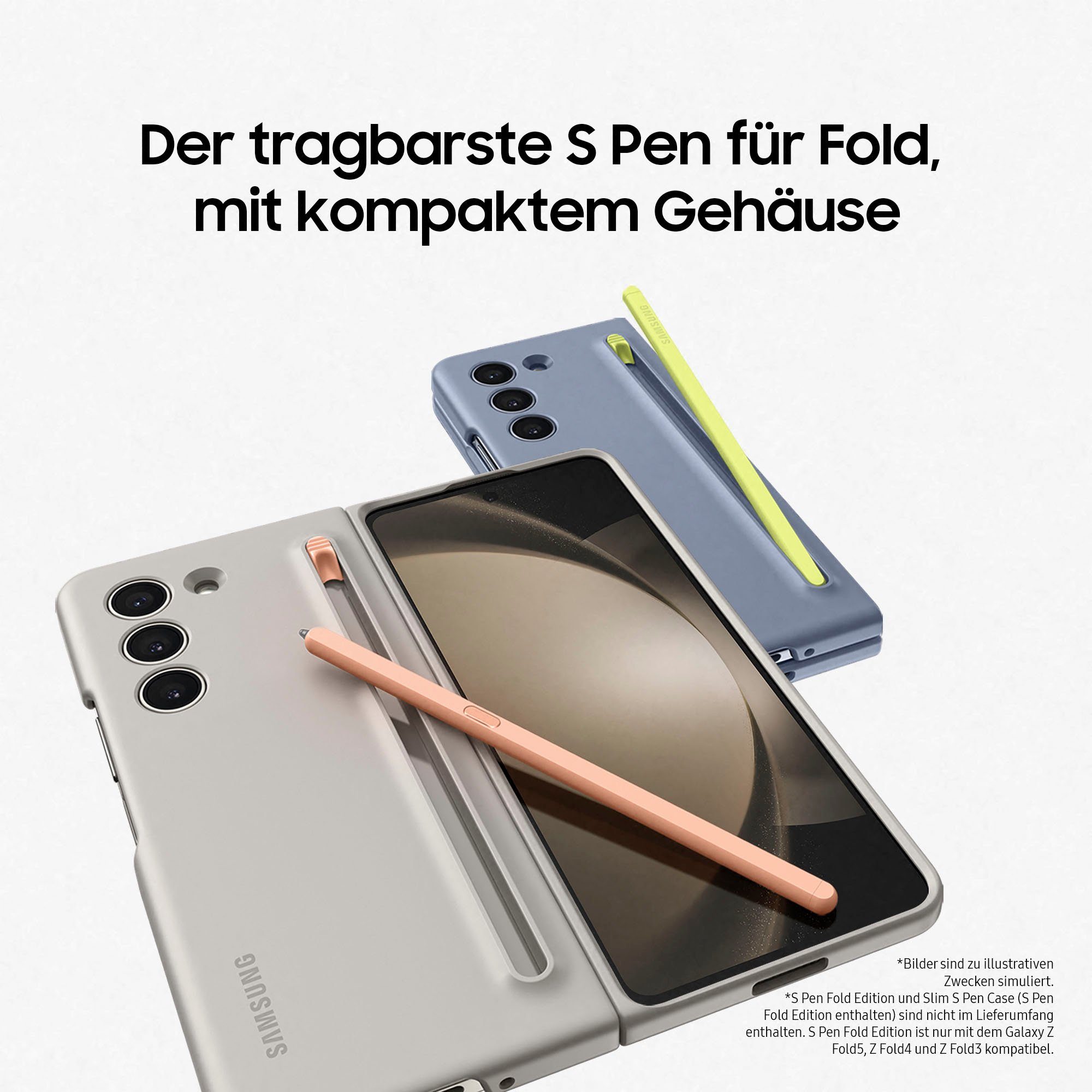 Samsung Galaxy Z Fold 5 Smartphone (19,21 cm/7,6 Zoll, 256 GB Speicherplatz, 50 MP Kamera)