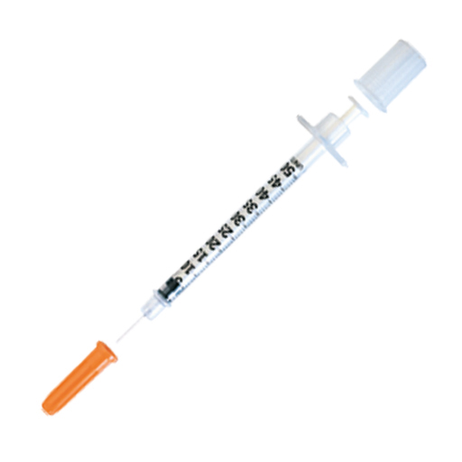 BD MICRO-FINE  Insulinspr.1 ml U100 12,7 mm  100X1 ml  Spritzen