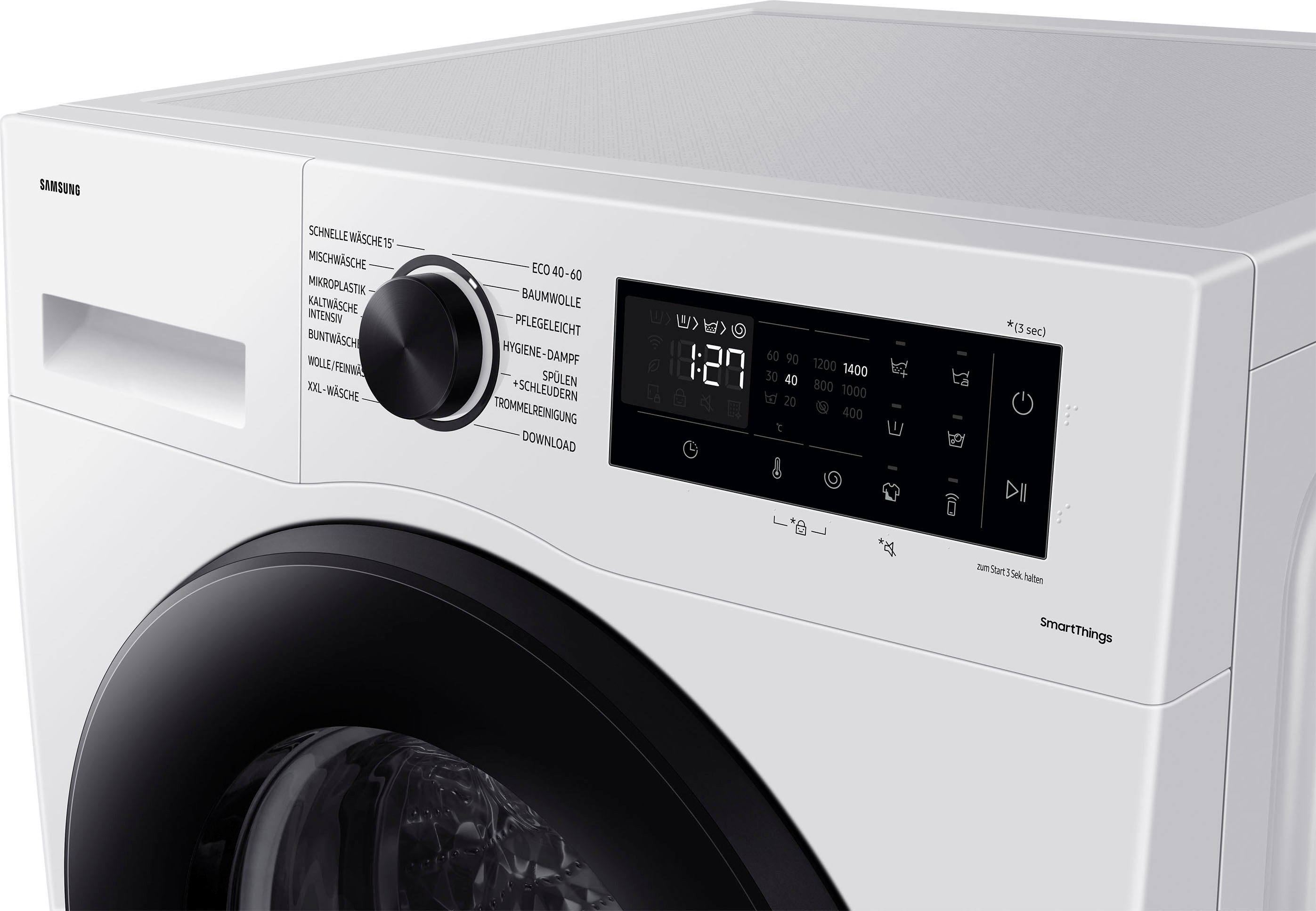 Samsung Waschmaschine WW5000C WW8ECGC04AAE, 8 kg, 1400 U/min