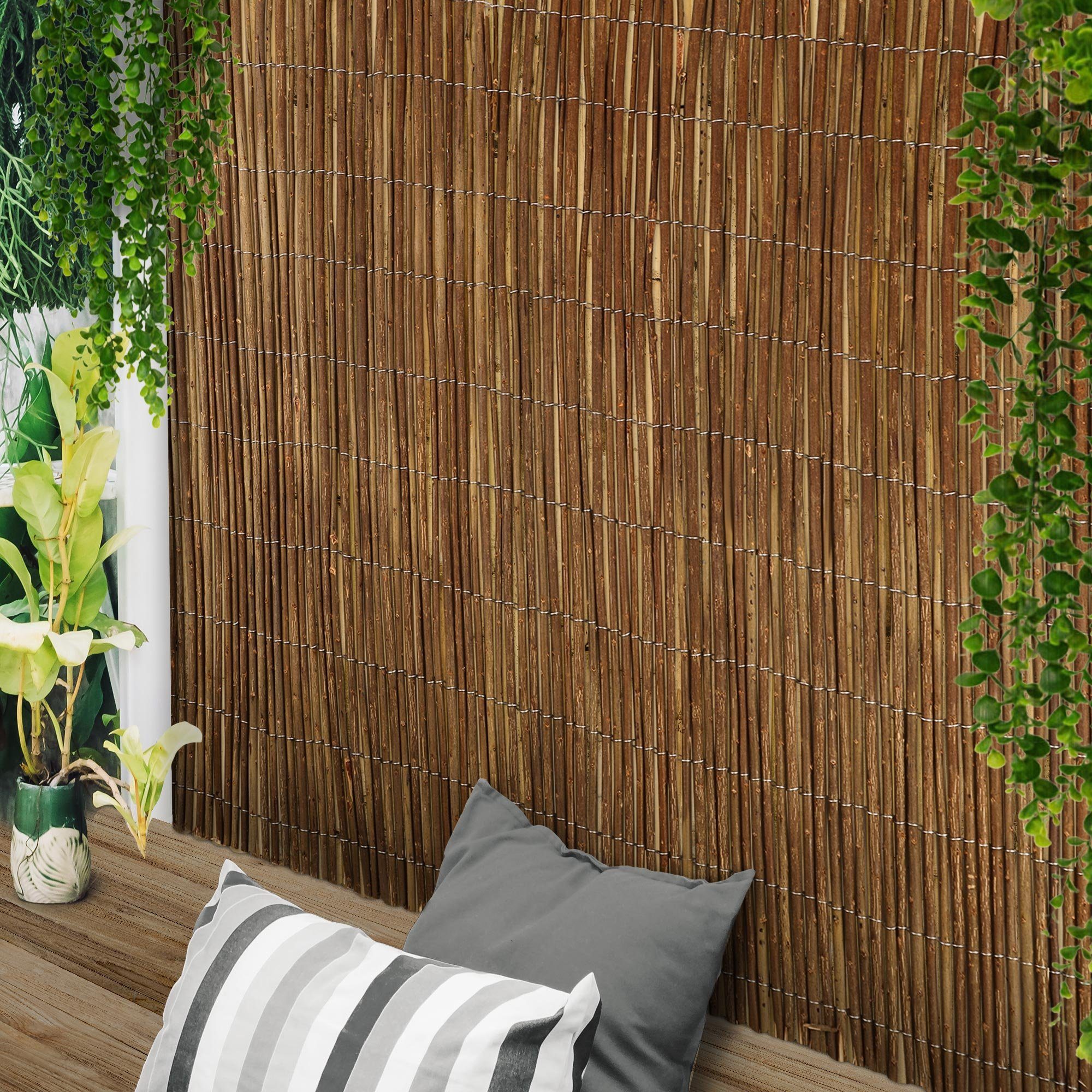 Sol Royal Balkonsichtschutz SolVision W79 Sichtschutz Balkonsichtschutz Weide 300x90cm