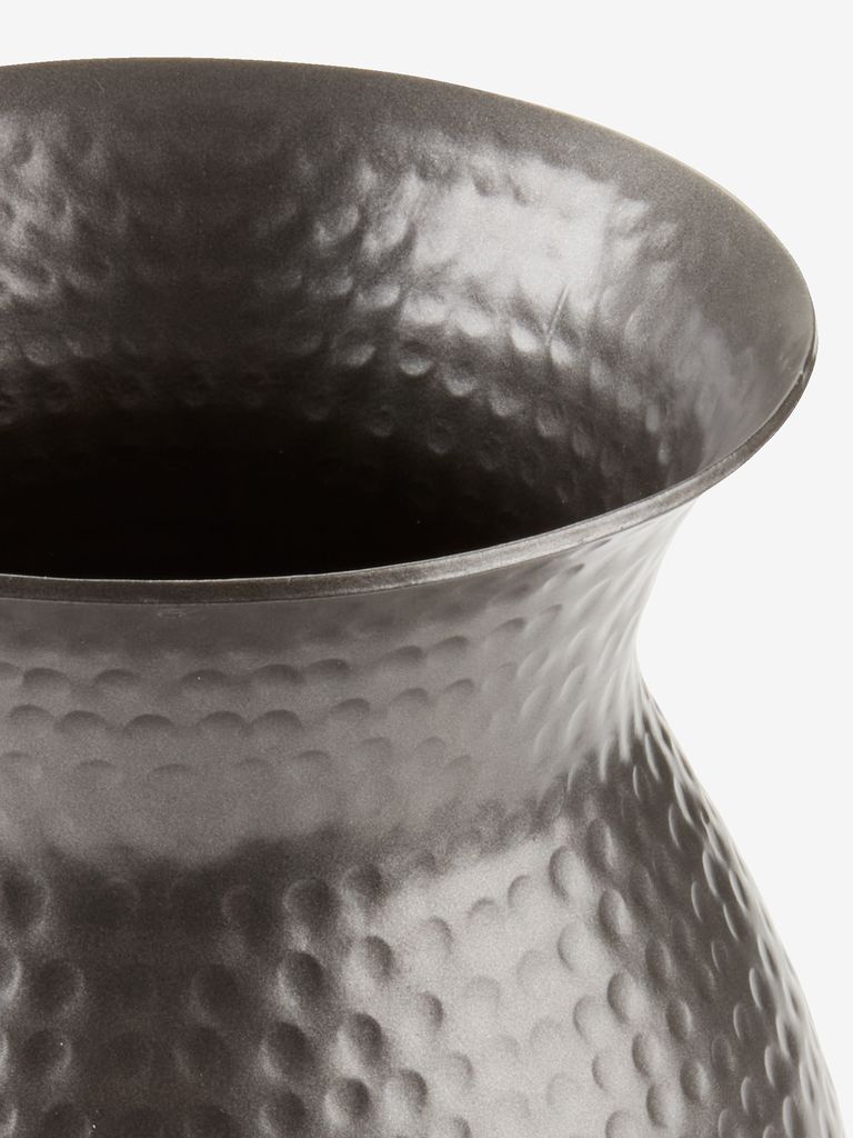 Vase BENT BENT Ø15 x H27 cm marron