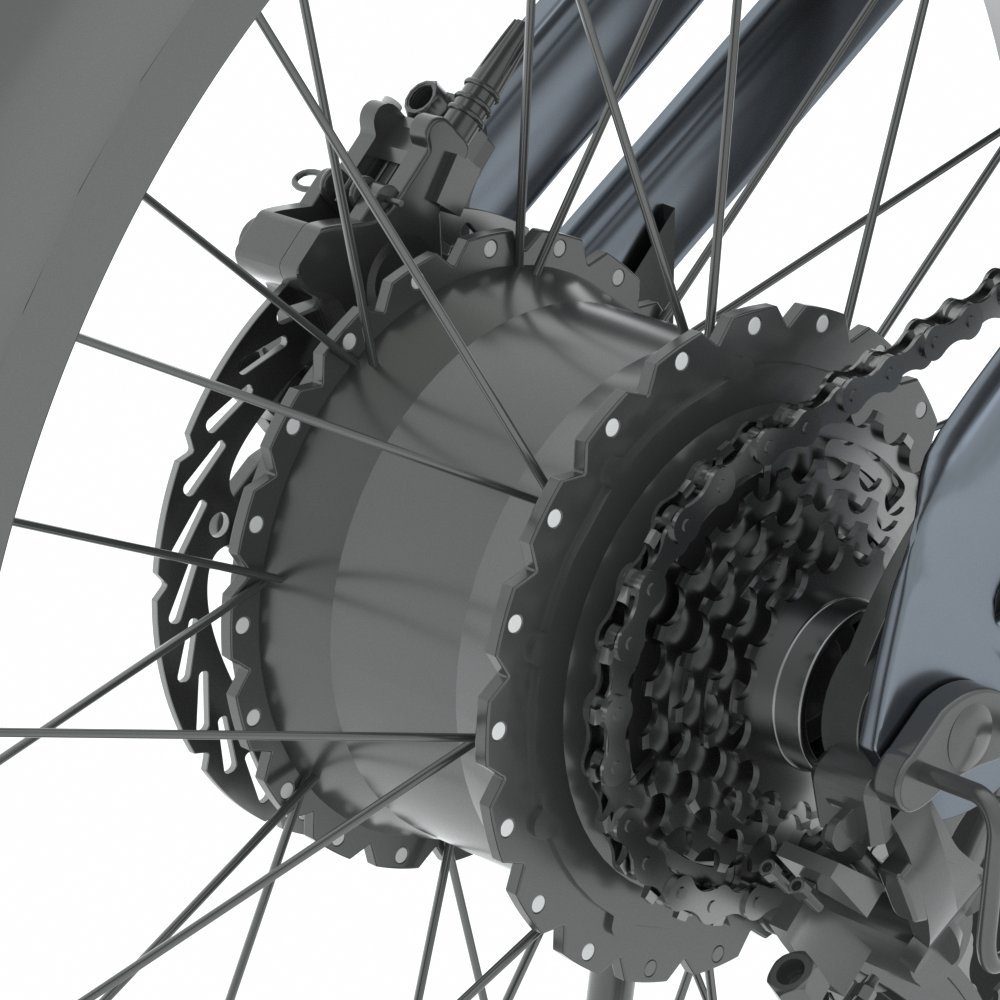 DEEP POWER E-Bike E-Bike Hochleistungs-Mountainbike mit LG-Lithium-Ionen-Batterie, 5 Gang SHIMANO, Heckmotor, (Economy-Anzug,MTB, E-Mountainbike,Moped,E-Citybike,Hupe, Scheinwerfer), Mit Ladegerät, Werkzeug