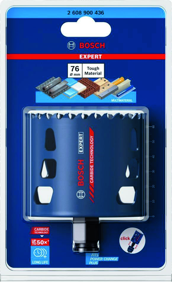Bosch Blue Accessories 2608900436 Expert Tough Material hulsav 76 x 60 mm
