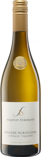 2021 Weisser Burgunder Spätlese trocken - Weingut Siegbert Bimmerle