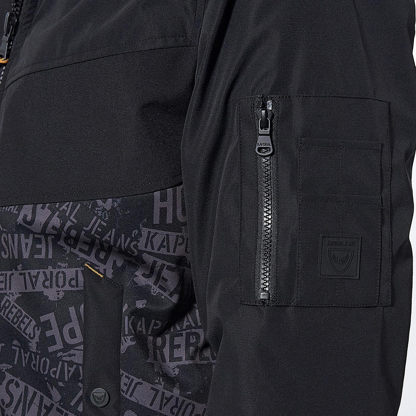 VOLNY  Veste noire Homme