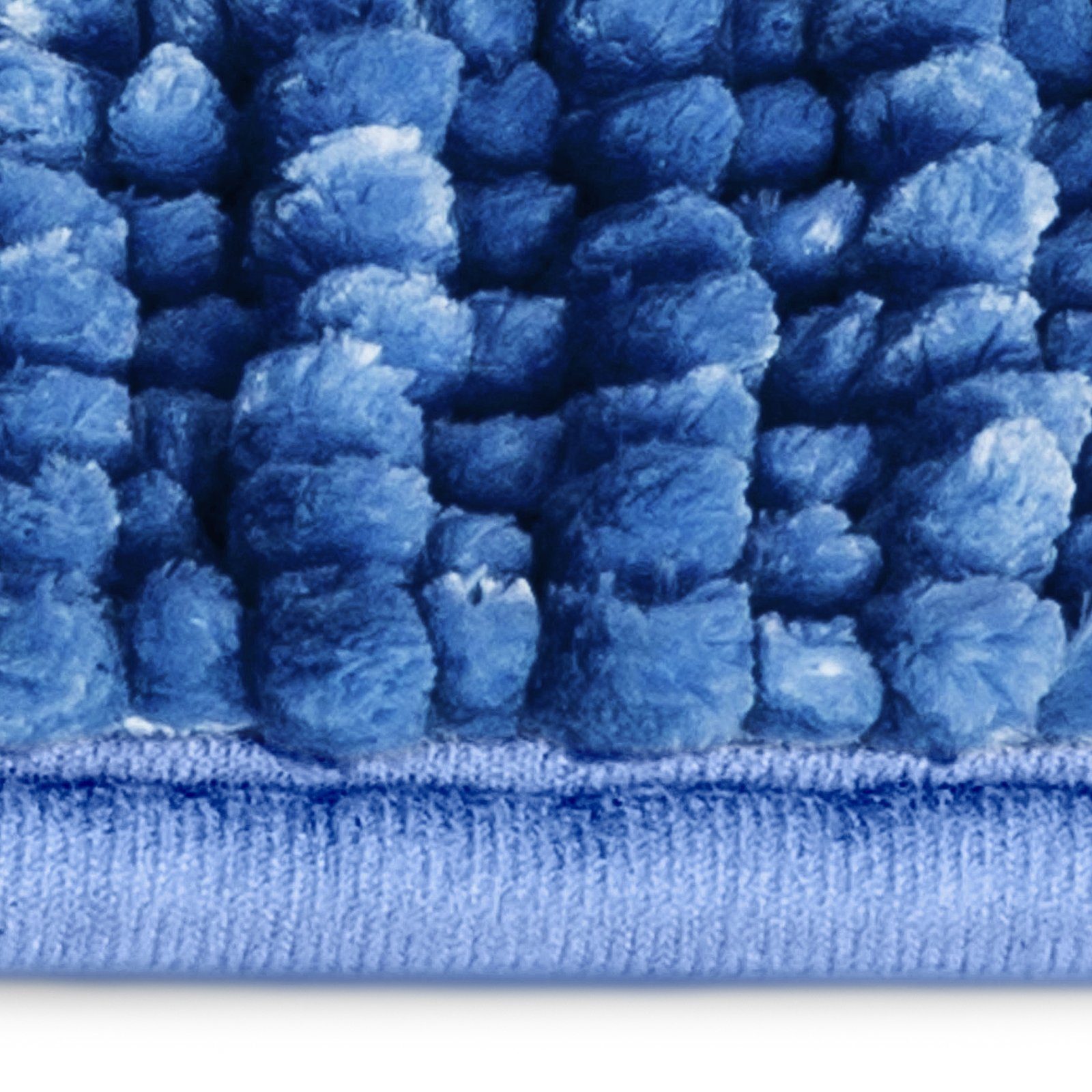 Badematte Chenille Badematte Coral Deluxe, Schimmernde Farben casa pura, Höhe 20 mm, Chenille-Struktur, Maschinenfest, 100% Polyester