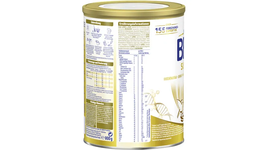 NESTLE BEBA Supreme 2 Folgenahrung nach dem 6. Monat 800 g