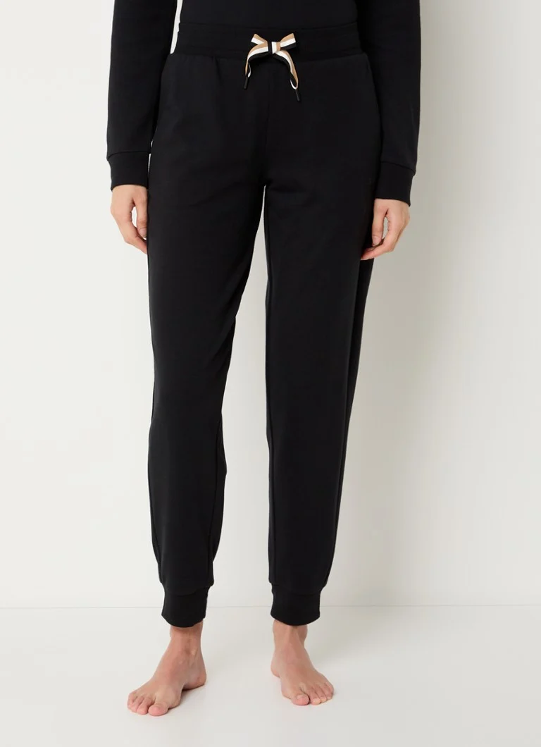 HUGO BOSS  Tapered fit loungebroek in lyocellblend