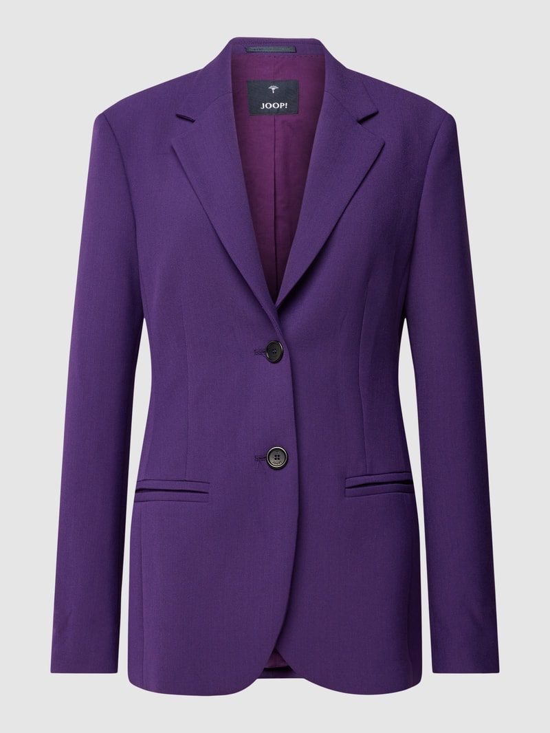 Blazer mit Viskose-Anteil in lila