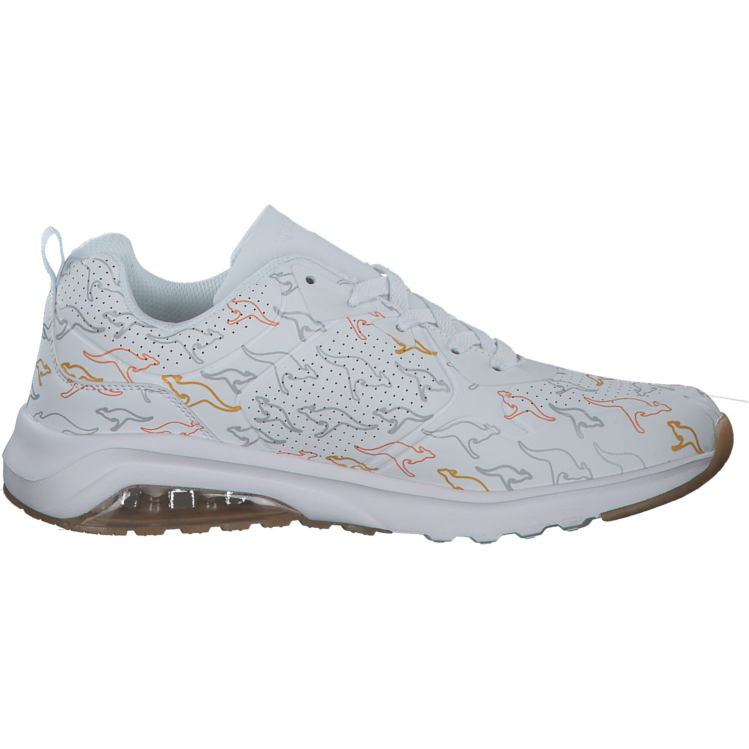 KangaROOS K-Air Ora Brand 39319, Schnürschuhe, Damen, white/met multi