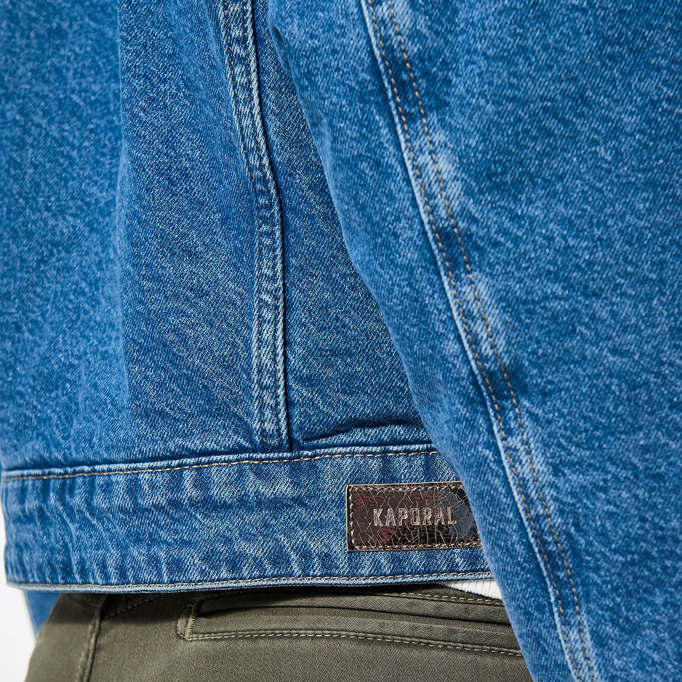 EMA    Veste en jean et sherpa Femme en 100% coton