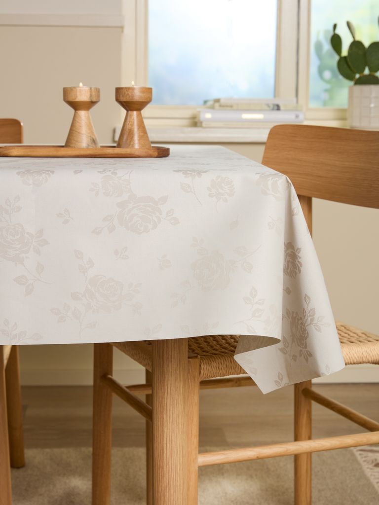 SMULTRON Vokset stoff SMULTRON B135cm Beige