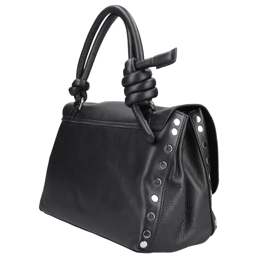 Zanellato - Handtasche POSTINA S Kalbsleder - schwarz