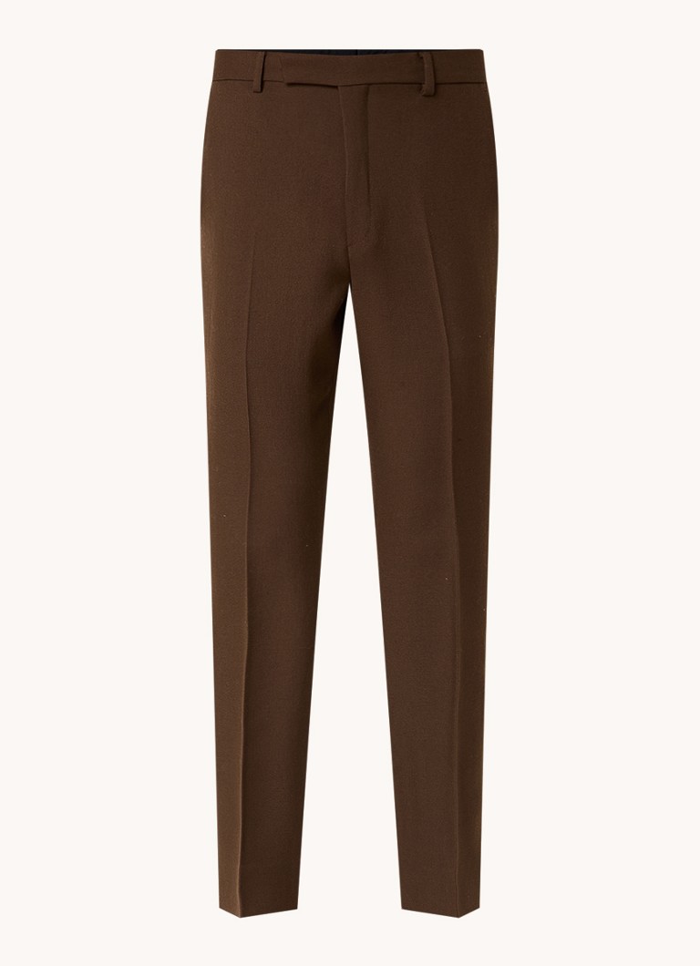Pantaloni AMIRI din lână cu croială slim și buzunare laterale