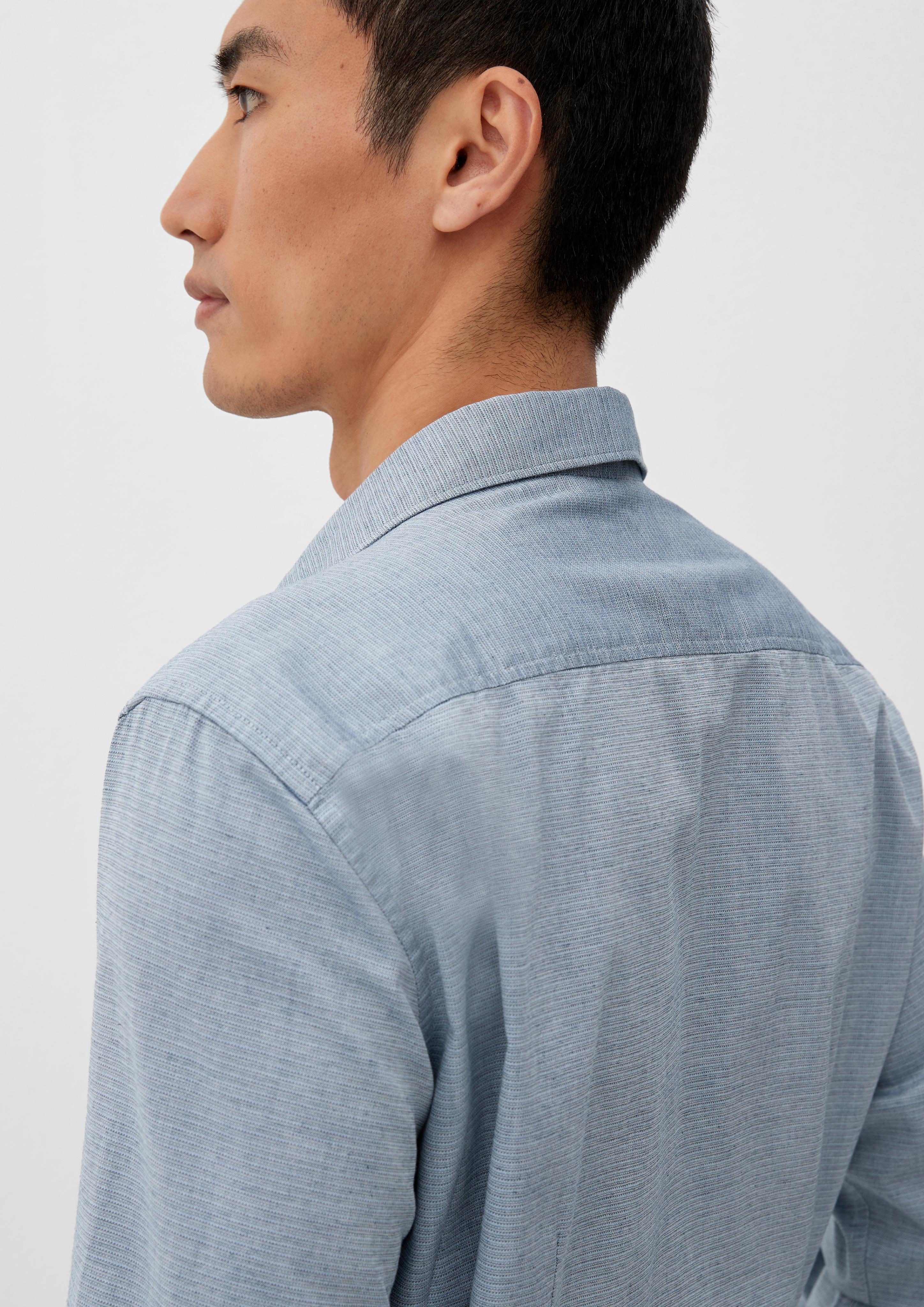 Slim: Hemd aus Baumwollstretch  2123464-58K2