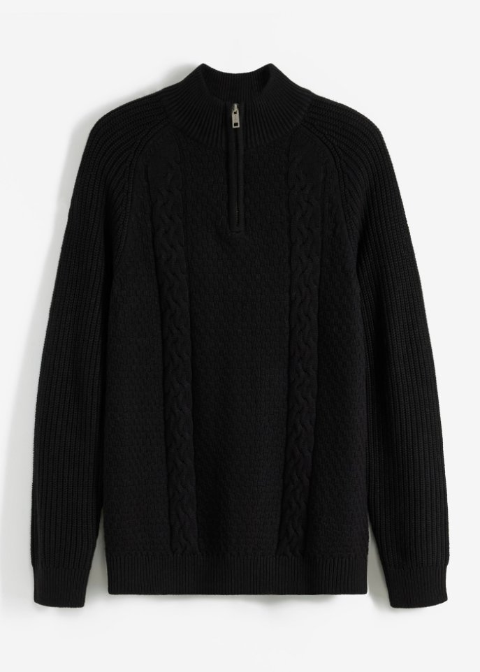 Troyer Pullover mit Komfortschnitt