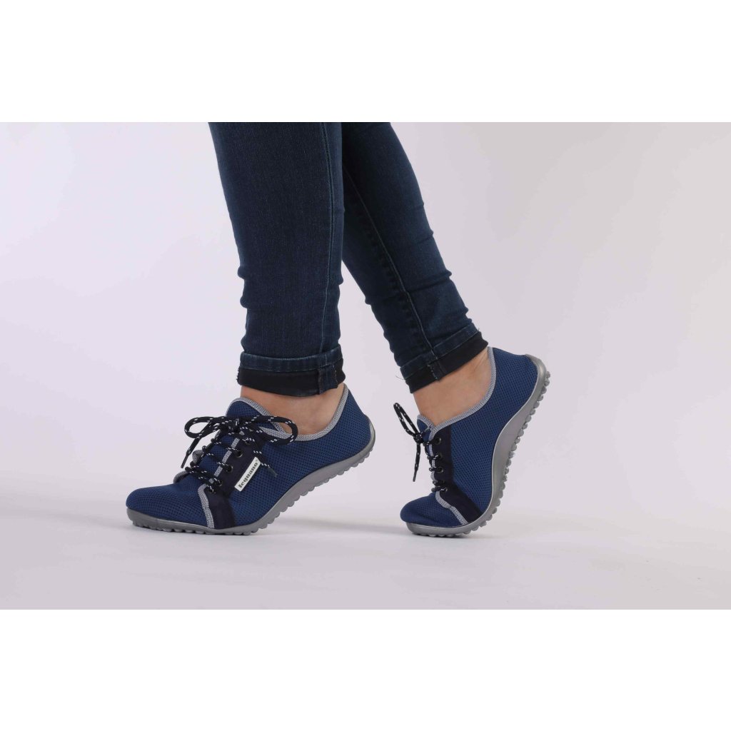 Leguano Leguanito Aktiv Blau Barfußsneakers