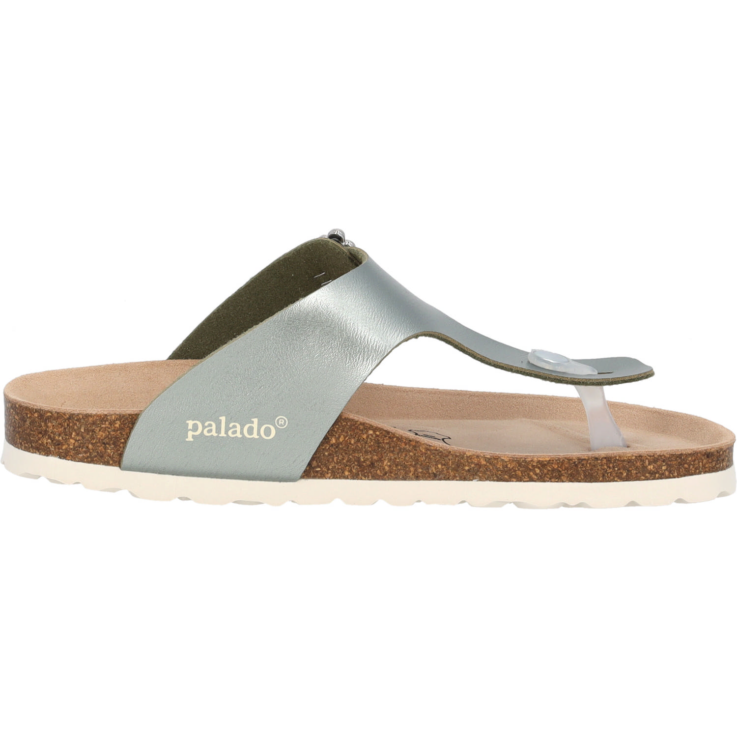 Palado Kos SQ by Sila Sahin, Zehentrenner, Damen, Olive Metallic
