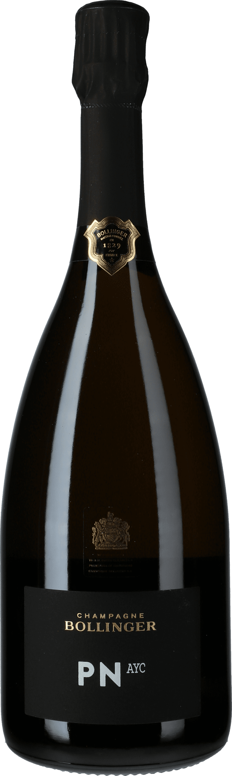 Bollinger: Champagne PN AYC 18 Blanc de Noirs Brut in Geschenkpackung
